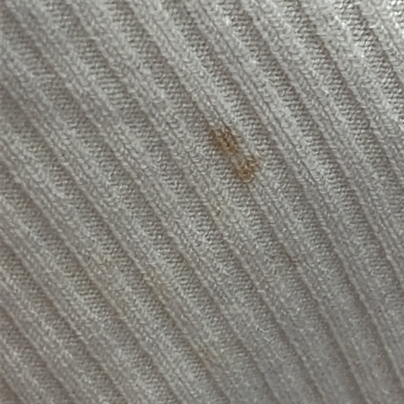 Maria pavan white sweater size g puff sleeve - Picture 6 of 12